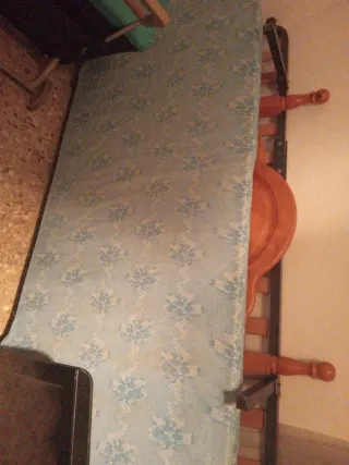 Cama 80cm con somier y colchóntpfo incluido