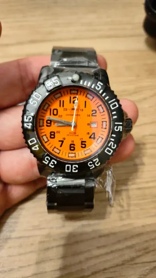 Reloj Addiesdive Naranja y Negro
