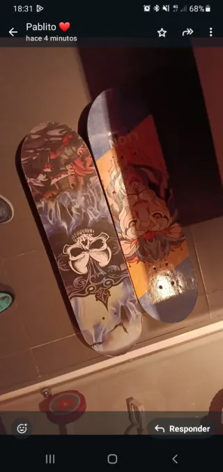 Skate monopatín nuevo a estrenar