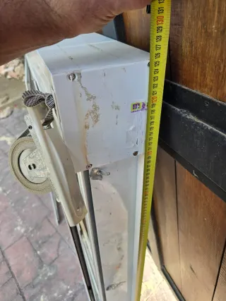 Ventana aluminio con persiana