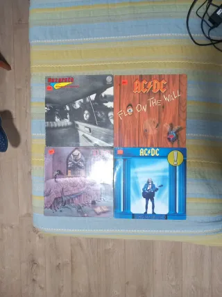Lote 4 Vinilos Rock AC/DC Nazareth