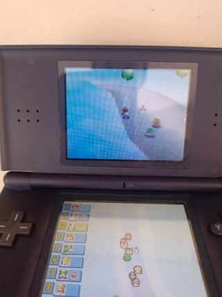 Nintendo DS Lite Blu + Caricatore + Scatola Zelda