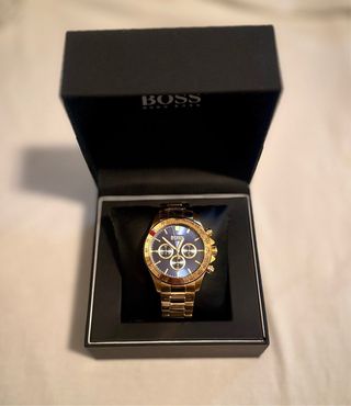 Reloj Hugo Boss Dorado – Nuevo con caja