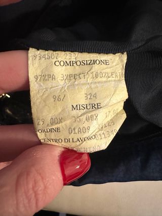 Borbonese Luna Bag Blu Elettrico Vintage