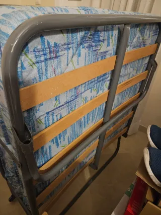 Cama Plegable 80x180 con Colchón
