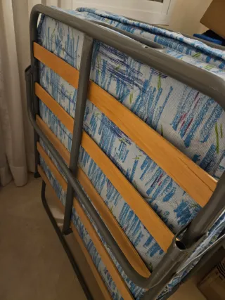 Cama Plegable 80x180 con Colchón