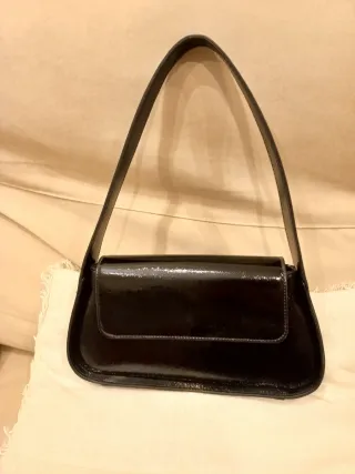 Bolso de hombro negro sin estrenar