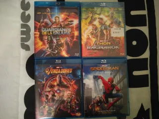 Lote 4 Películas Blu-ray Marvel