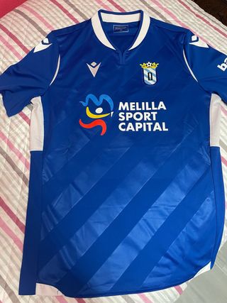 Camiseta UD Melilla 21/22 Talla M Macron