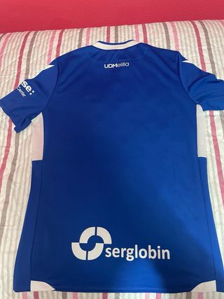 Camiseta UD Melilla 21/22 Talla M Macron