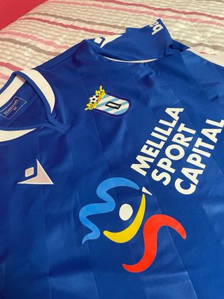 Camiseta UD Melilla 21/22 Talla M Macron