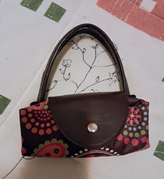 Bolsa retro de lona