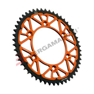 Corona denti: 40,42,49,50,51 ARANCIO Per KTM