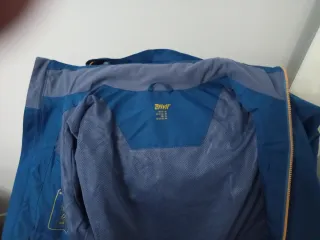 Chubasquero mujer azul