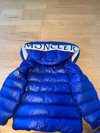 Chaqueta Moncler Azul Original