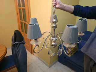 2 lampara de techo salón