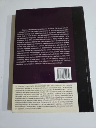 La educación lingüística y literaria en la ense...