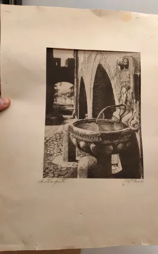 Antica Serigrafia-Litografia "Antica Fonte", Rara
