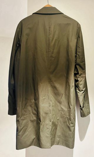 Gabardina Mango Verde Talla M