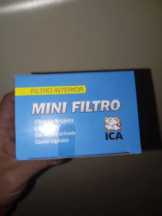 Mini Filtro ICA Interior 200L/h