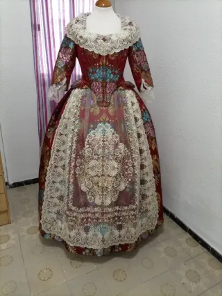 Traje de Fallera Multicolor