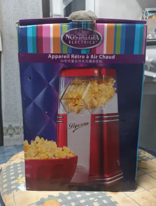 Máquina de Palomitas Nostalgia Eléctrica