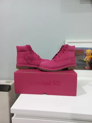Timberland 50 Aniversario Talla 35 Rosa