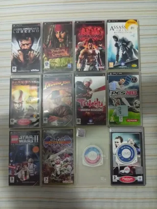 Lotto di 12 giochi PSP