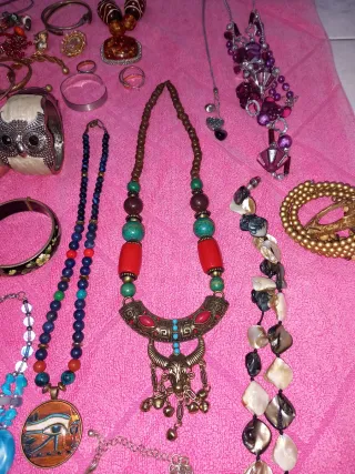 Lote Bisutería y Joyas Variadas