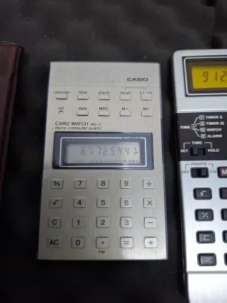 Calculadora Casio Card Watch M11