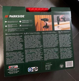 Atornilladora Taladradora Parkside 20V.