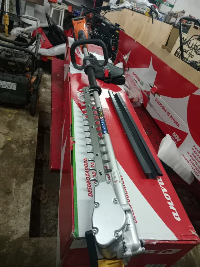 Cortasetos pértiga batería 60V 8Ah