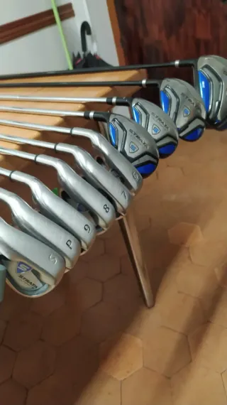 Juego Palos Golf Zurdos Strata