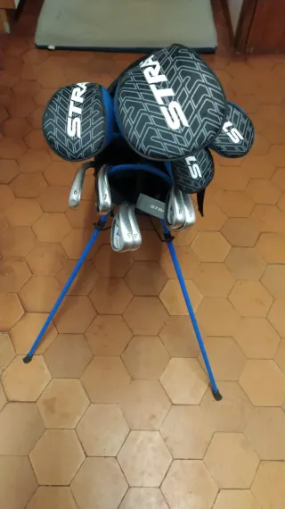 Juego Palos Golf Zurdos Strata