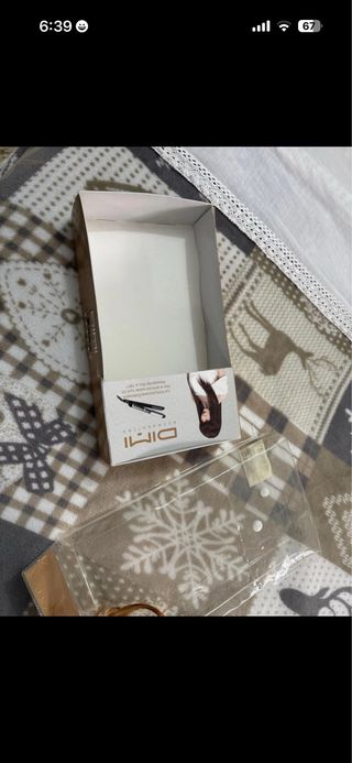 Parrucca castana lunga