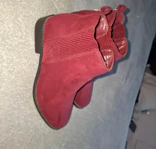Botas de mujer rojas