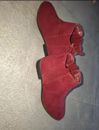 Botas de mujer rojas