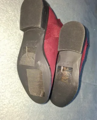 Botas de mujer rojas