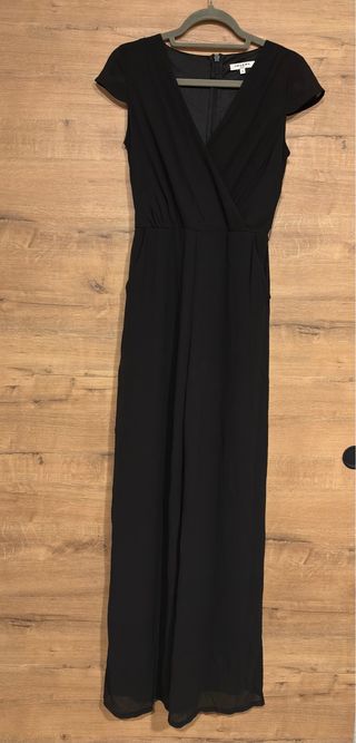 Mono largo gasa negro