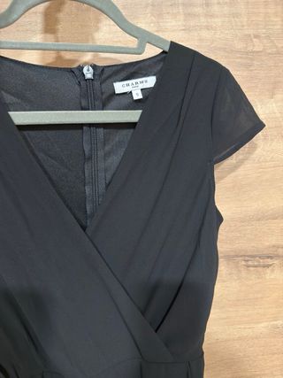 Mono largo gasa negro