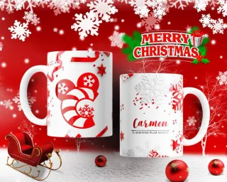 Tazas de Navidad Personalizadas