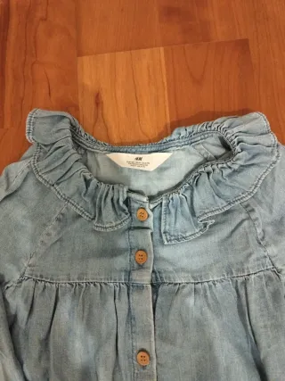 Vestido vaquero niña 6-7 años