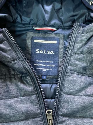 Casaco Salsa Azul Tamanho S