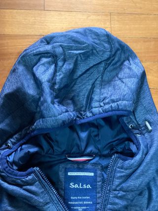 Casaco Salsa Azul Tamanho S