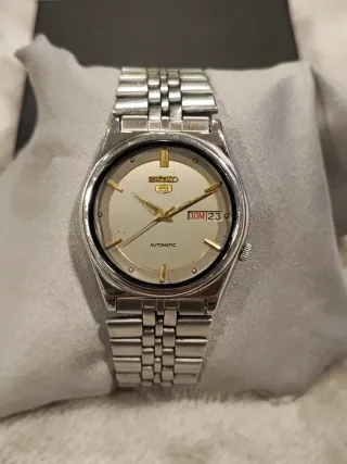 Seiko 5 Reloj Automático Retro