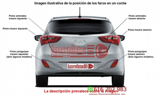 Piloto Trasero Izquierdo Citroën XSARA PICASSO añ