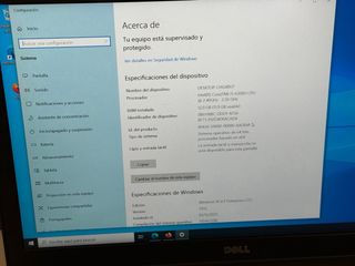 Ordenador portatil Dell