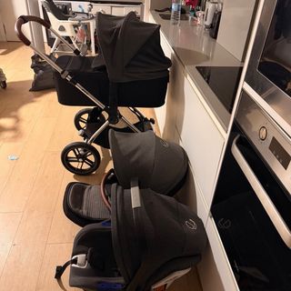 Carrito Jane con capazo y silla de coche