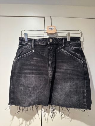 Falda vaquera Pepe Jeans negra