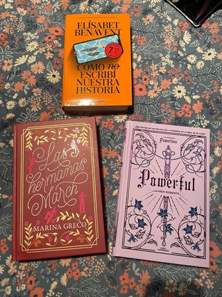 powerful en tapa dura,las hermanas march y como no